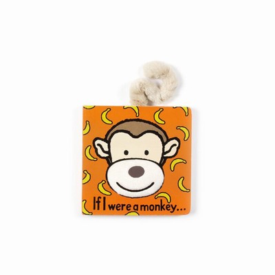 Jellycat If I Were A Monkey Board Books UK | 35046JUTN